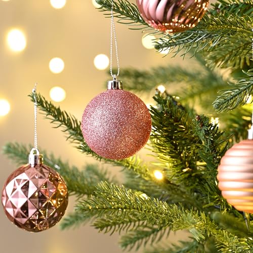 24ct Christmas Ornaments Tree Decorations Set 2.36 Inch (24 Count)