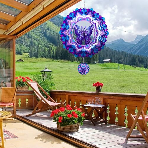 Butterfly Wind Spinner