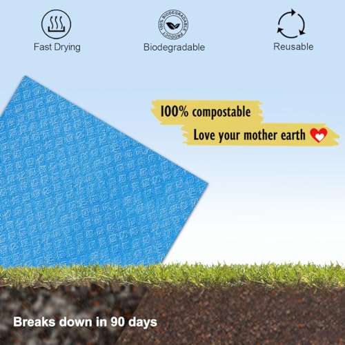 Swedish Dishcloths for Kitchen (6 Count)