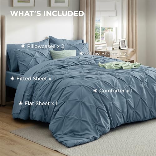 7pc Full Size Comforter Sets & Sheets