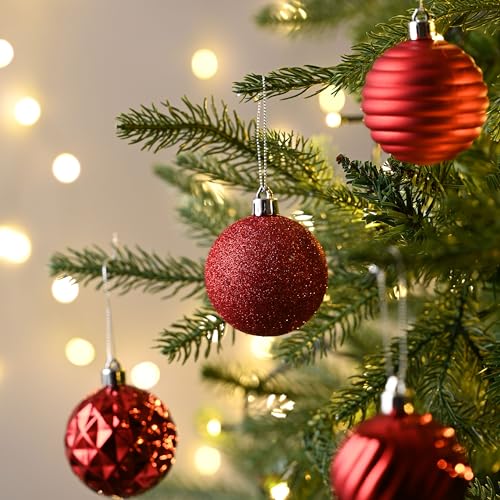 24ct Christmas Ornaments Tree Decorations Set 2.36 Inch (24 Count)