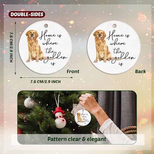Golden Retriever Decor Gifts Ornament