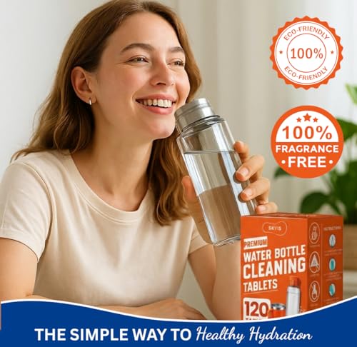 Water Bottle Cleaning Tablets 120 Pack