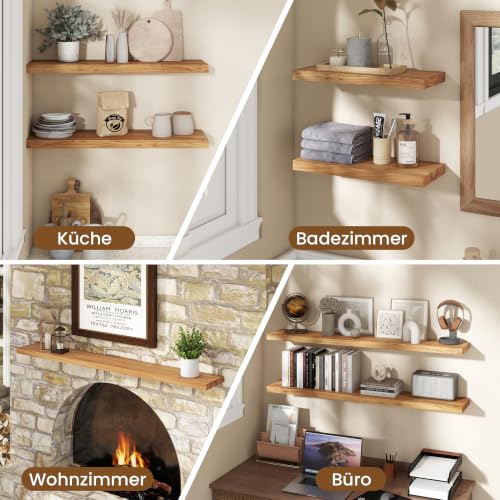 Floating Shelves for Wall Decor (2 Count)