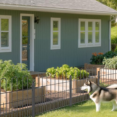 Garden Animal Barrier with Gate (5 Count)