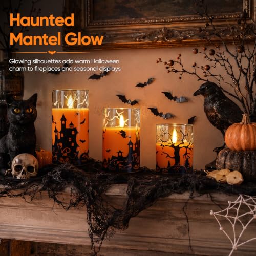 Halloween Flameless Candles