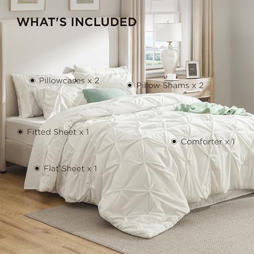 7 Piece Queen Comforter Set & Sheet Set