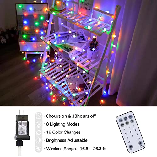 65.6ft Globe String Lights with Remote (65.6 Foot)