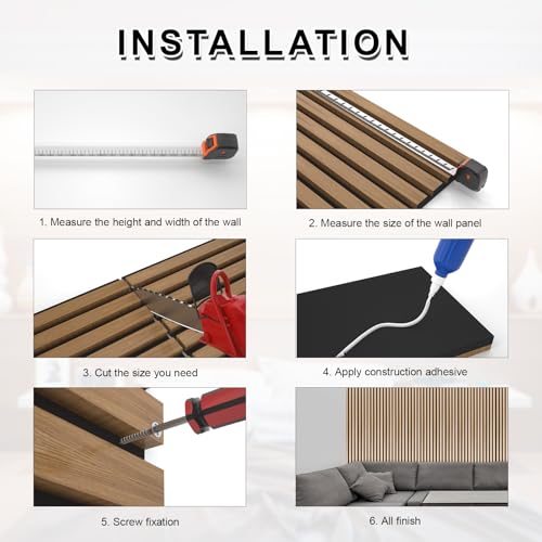 Wood Panels for Wall (32 Sq Ft)