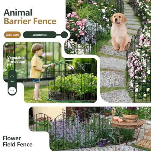 15 Panels Decorative Garden Fence (15.94 Foot)