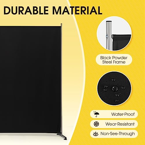 2 Large Panels Room Divider