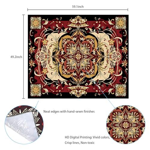 Red Moth Tapestry