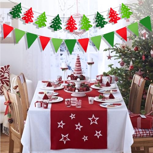 4 Pcs Christmas Tassel Garlands