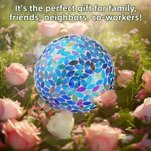 Mosaic Glass Gazing Ball
