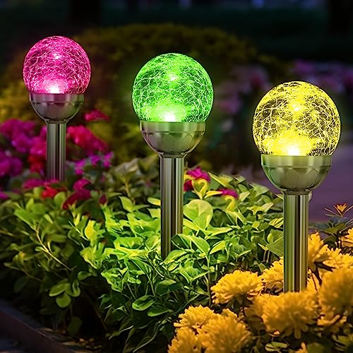 Solar Garden Lights Outdoor (3 Count)