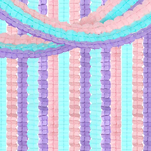 Pink Purple Mint Mermaid Party (12 Count)
