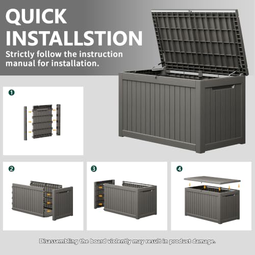 280 Gallon Outdoor Storage Box
