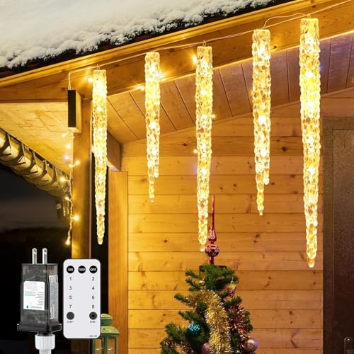 Icicle Lights for Outside (199.99 Count)