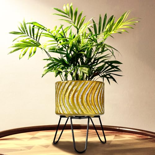 Plant Pots with Stand (2 Count)