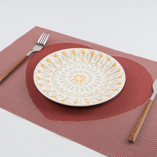 Placemats Set of 6 Washable Indoor (6 Count)