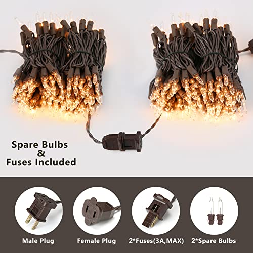 Clear Christmas String Lights (100 Count)