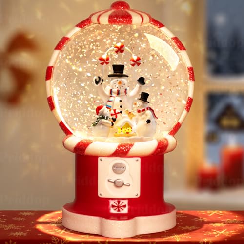 Snowman Snow Globe Christmas Classic Candy Vending Machine Shape Gifts USB