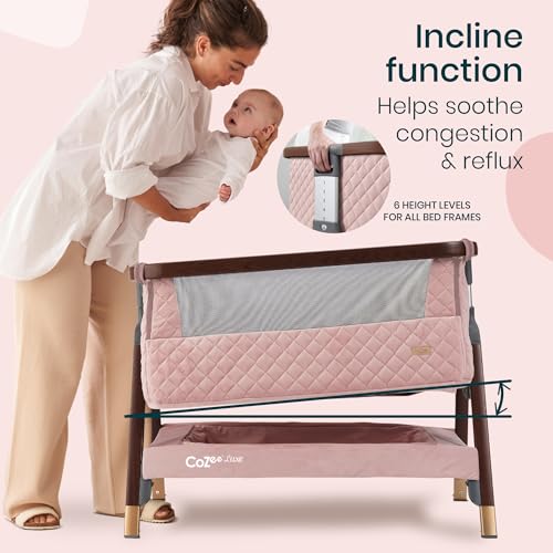 CoZee® Luxe Bedside Bassinet & Sleeper