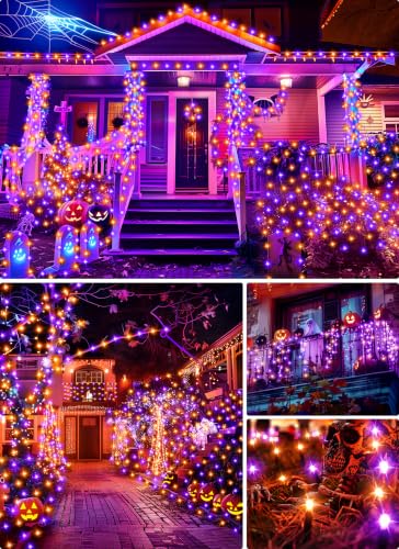 Halloween Solar Lights Outdoor (160 Foot)