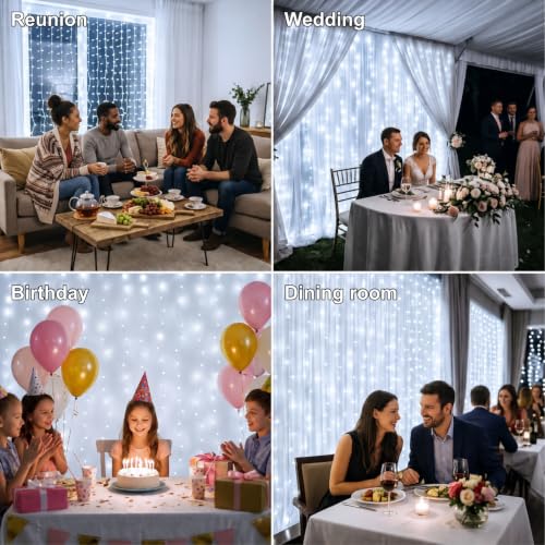 300LED Fairy Curtain Lights