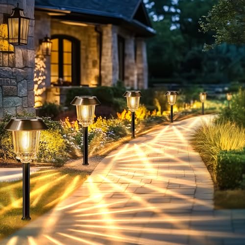 Solar Lights Outdoor Waterproof (6 Count)