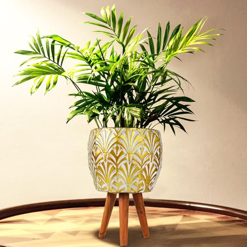 Plant Pots with Stand (2 Count)