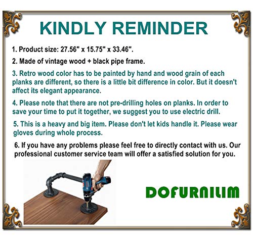 Industrial Pipe Bar Carts