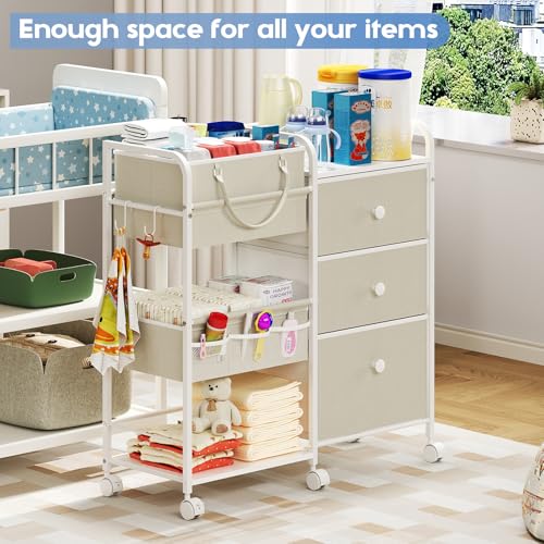 2In1 Baby Diaper Caddy Organizers and Storage