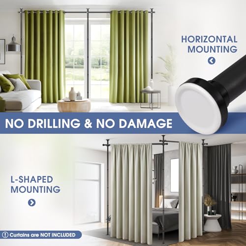 Room Divider No Drill Floor