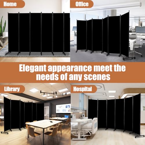 Room Divider 6FT Tall Folding Privacy Screens