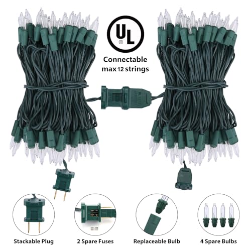 Clear Christmas Lights (12.5 Foot)