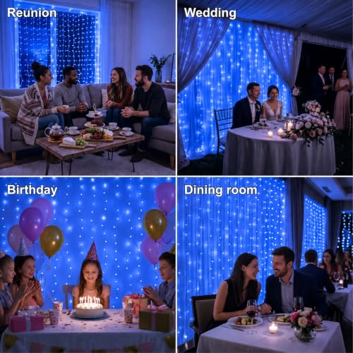 300LED Fairy Curtain Lights