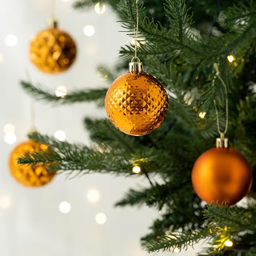 50ct Christmas Tree Decorations Ball Ornaments 2 Inches (50 Count)