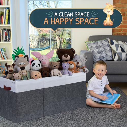 Extra Large Toy Storage Organizer with Lid