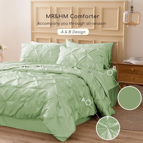 Satin King Size Comforter Set