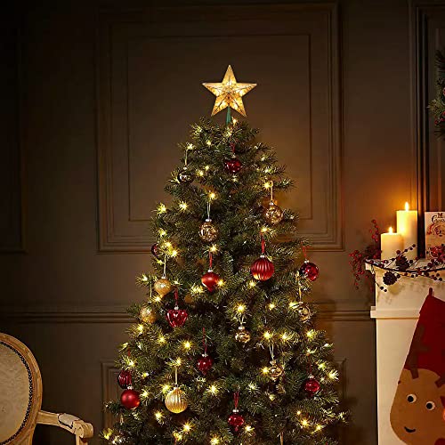 Christmas Star Tree Topper Lights