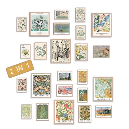 24 PCS Posters for Room Aesthetic (24 Count)