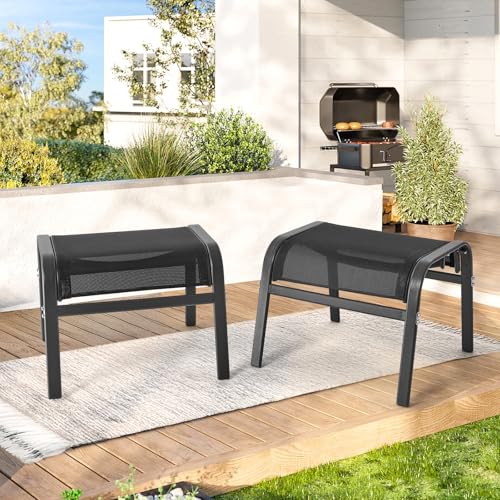 Outdoor Ottoman Set of 2 (2 Count)