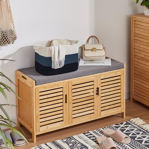 Storage Basket for Organizing 3 Pack (3 Count)