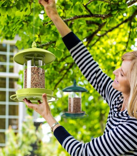 Metal Roof Bird Feeder for Outdoor
