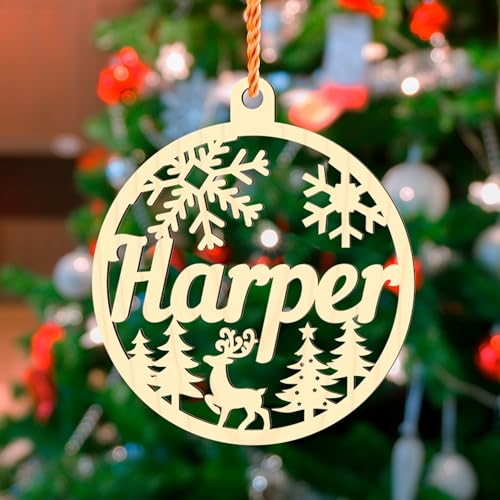 Personalized Christmas Ornaments with Names