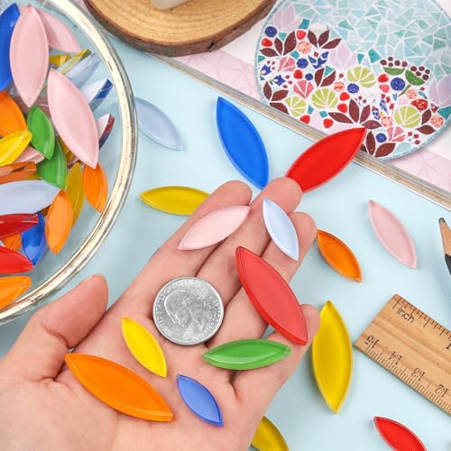 1LB Petal Mosaic Tiles for Crafts Bulk