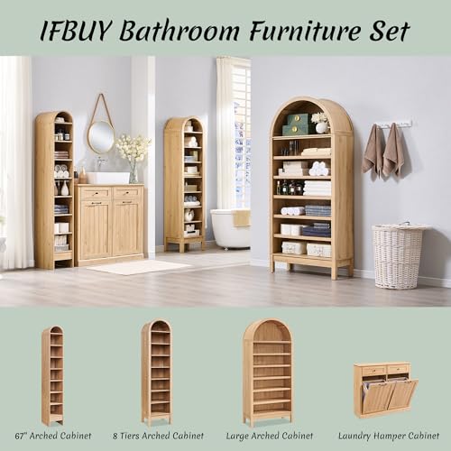 Double Tilt Out Laundry Hamper Cabinet