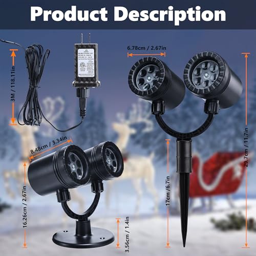 Christmas Lights Projector