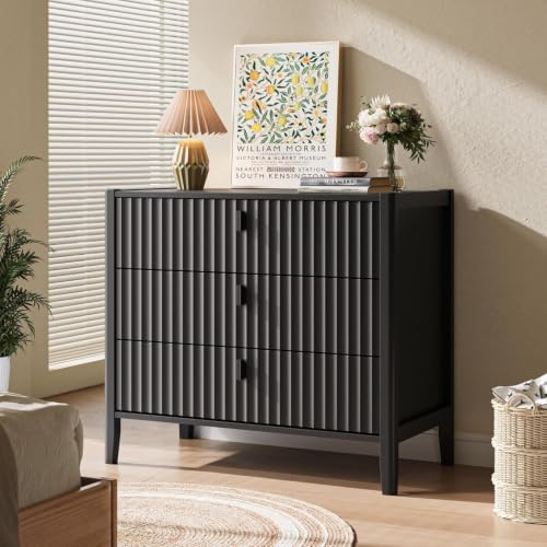 3 Drawer Nightstand Set of 2